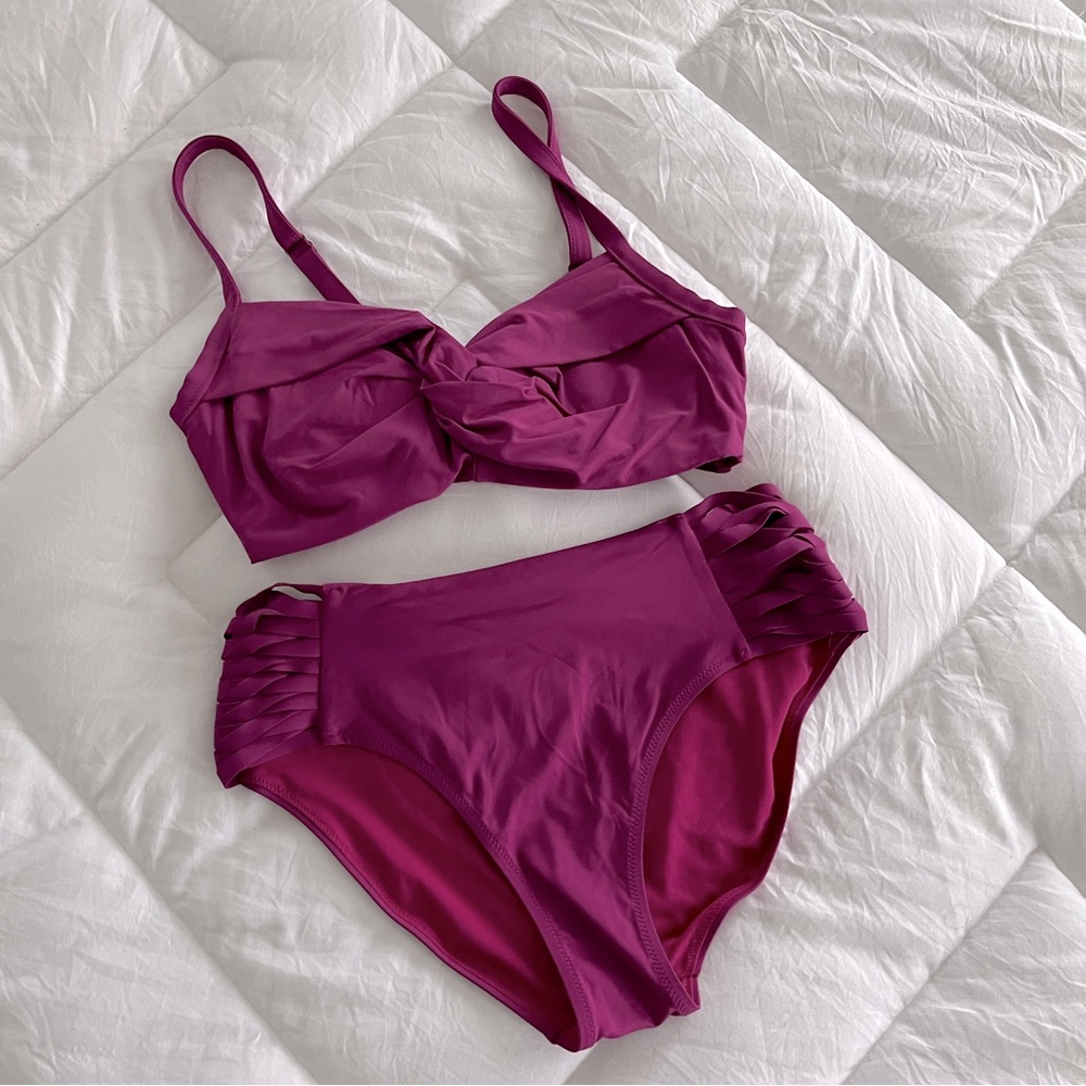 ATHLETA 2PC Bikini- 34 D/DD-XSM